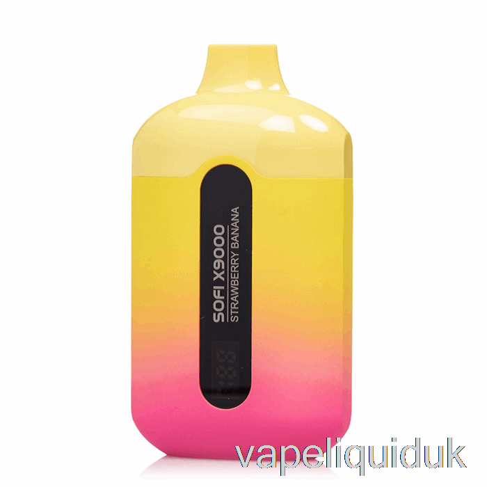 SOFI X9000 Smart Disposable Strawberry Banana Vape Liquid